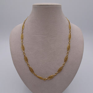 Collier en Or Jaune 18 Carats Poids-10.89 Grs