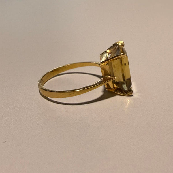 Bagues en or jaune 18K - Taille 51 -  2.63 Grs