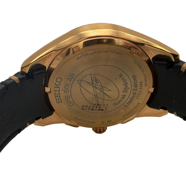 Montre Seiko Astron GPS Solar Novak Djokovic
