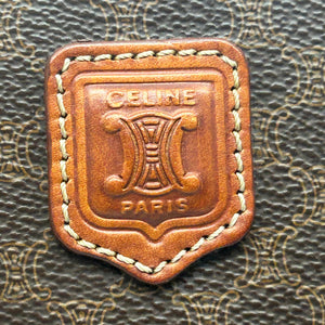 Sac cabas Céline vintage en cuir marron