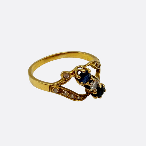 Bague en Or Jaune  18 K - 2.57 G