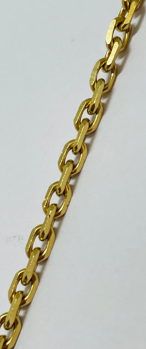 Collier Matinée en Or Jaune 18K  Poids - 19.60 Grs