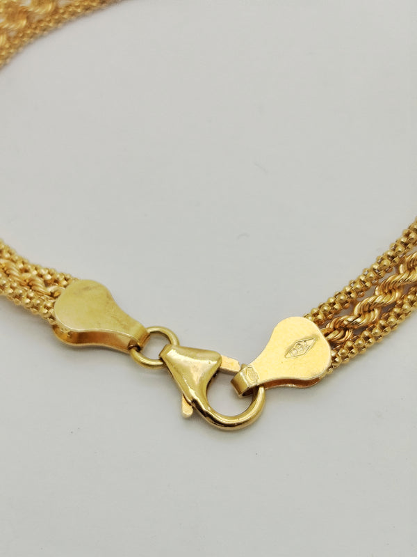 Collier Princesse Or Jaune 18 K - 12.39 G