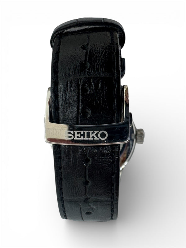 Montre Seiko Présage Automatique GMT Acier 40.5mm