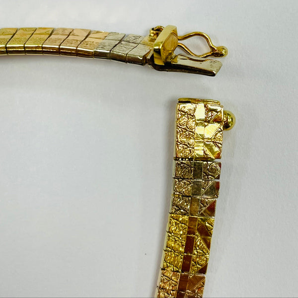 Collier Princesse Miroir 3 Ors 18K - 28.18G