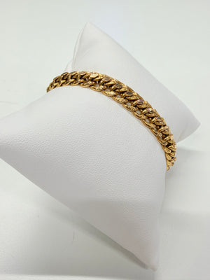 Bracelet en or jaune 18 K - 15.44 G