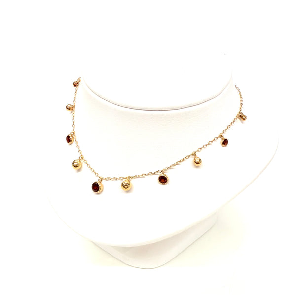 Collier Breloque Or Jaune 18k 3.33 Grs