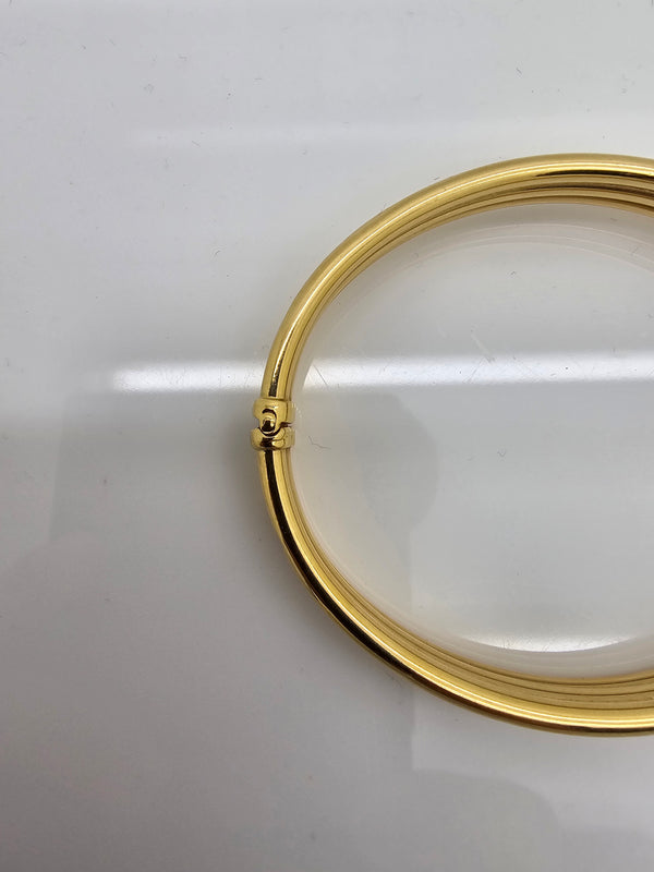 Bracelet Jonc Or Jaune 18 K - 13.51 G