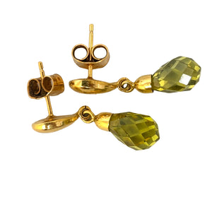 Boucles d'oreilles Pendantes Or Jaune - 18 Carats