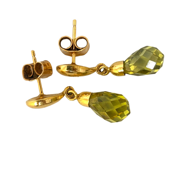 Boucles d'oreilles Pendantes Or Jaune - 18 Carats
