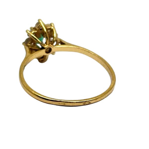 Bague Marquise en Or Jaune 18K