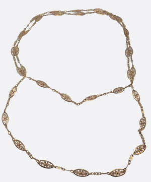 Collier Sautoir Or Jaune 18K - 33.25 G