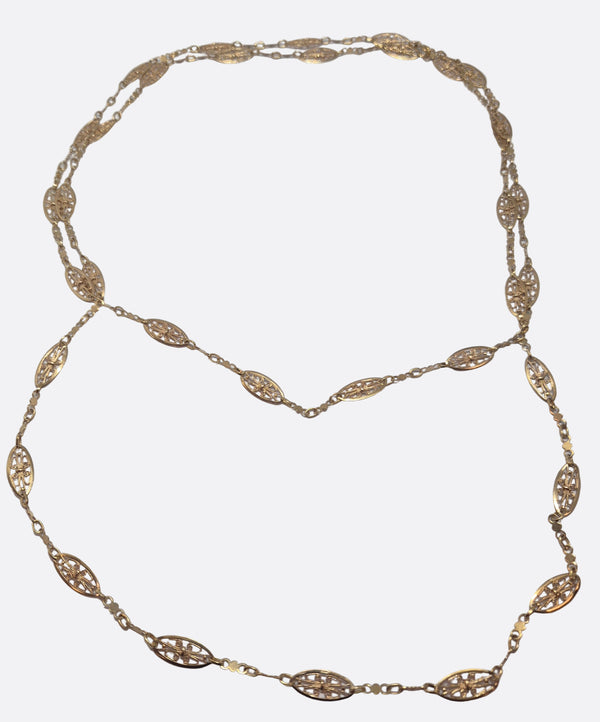 Collier Sautoir Or Jaune 18K - 33.25 G