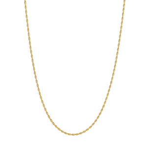Collier Matinée en Or Jaune 18K Corde
