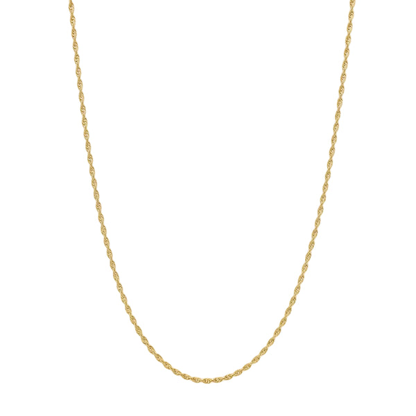 Collier Matinée en Or Jaune 18K Corde