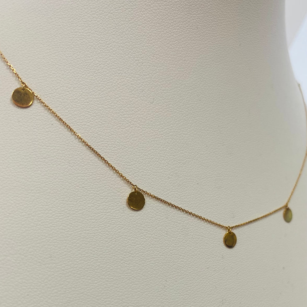 Collier or jaune