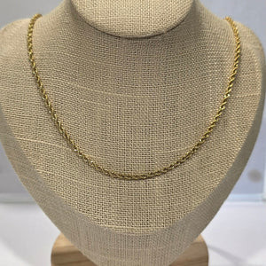 Collier matinée or jaune 18K