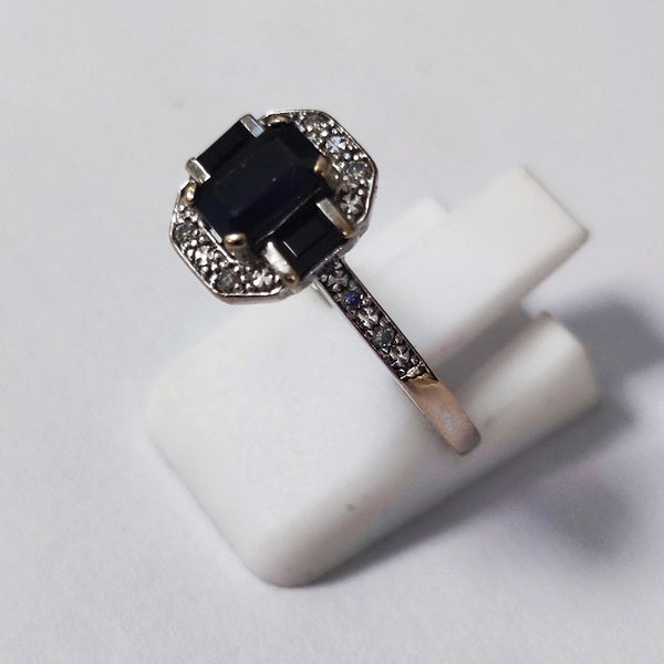 Bague en Or Blanc 18K - Taille 55