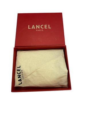 Portefeuille Lancel Noir en Bon État avec Accessoires - 12.50cm