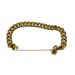 Bracelet Maillon en Or Jaune 18k