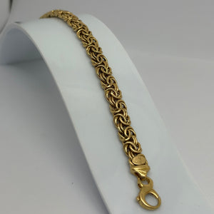 Bracelet maille royale en Or 18K - 11.60G - 19CM