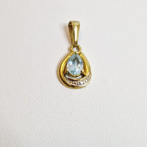 Pendentif Médaille en Or Jaune 18K 0.99 Grs