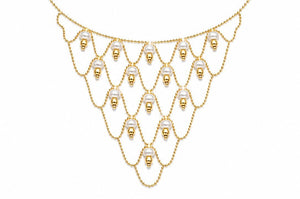 Collier  en Or Jaune 18K - 7.40 Grs