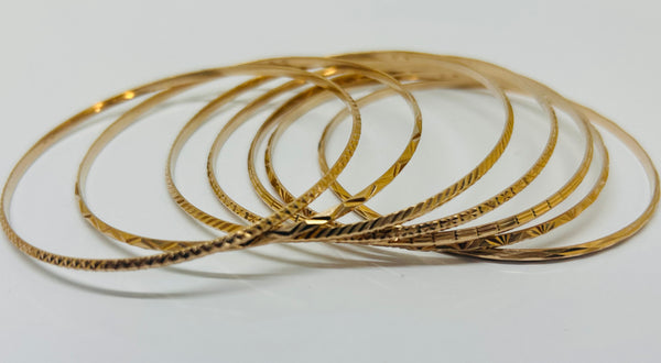Bracelet Jonc en Or Jaune 18 Carats - 47.08 Grs