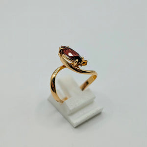 Bague ancienne en or jaune 18 K - Taille 49 - 3.94 G
