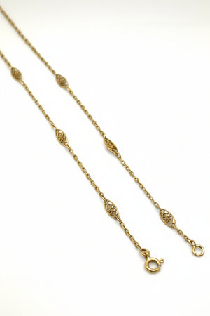 Collier Matinée en Or Jaune 18k - 5.44Grs