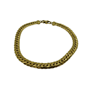Bracelet Maillon en Or Jaune 18K - 20 Cm