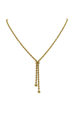 Collier Maille Torsadé Or 18K - 5.80g