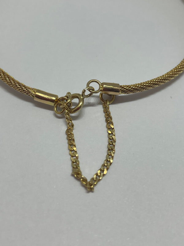 Bracelet Jonc en Or Jaune 18K 11.78 Grs