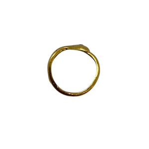 Bague Fantaisie en Or Jaune 18K - Taille 47 - 1.87g