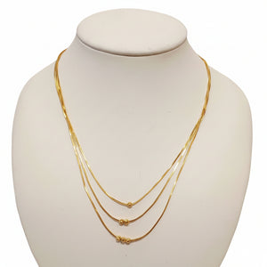 Collier en Or Jaune 21K - 12.44G - 41CM