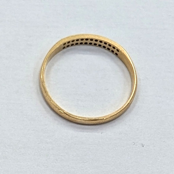 Bague Jonc en Or Jaune 18K - Taille 48 - 3.26G