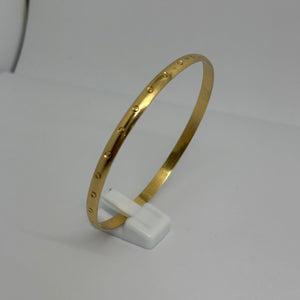 Bracelet Jonc fermé en or jaune 18K - 11.52 G