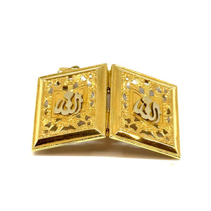 Médaillon en or jaune 18 carats