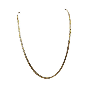 Collier Ras du Cou en Or 3 Ors 18K - 4.17G