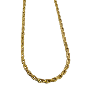 Collier Maille Palmier en Or Jaune 18K – 12,61 Grs