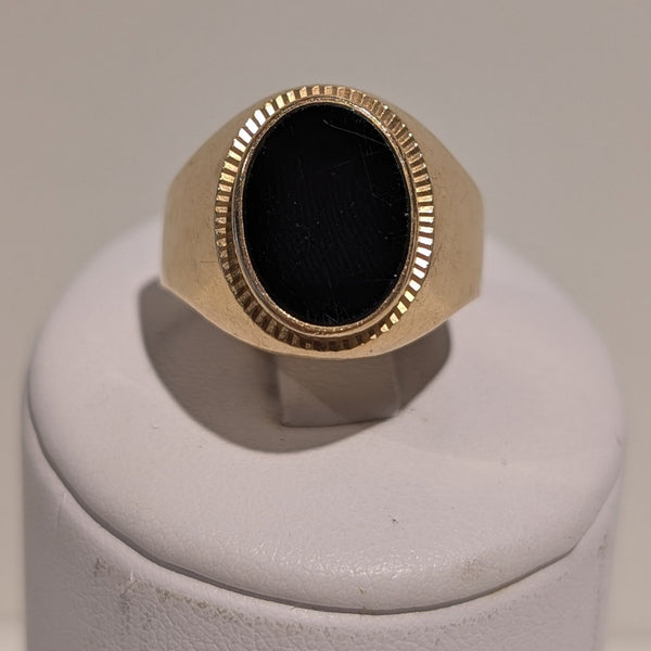 Bague Chevalière en Or Jaune 18 Carats