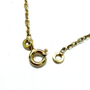 Bracelet maille filigrane en or jaune 18K