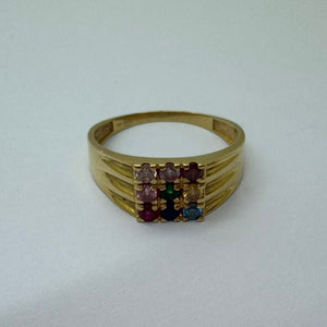 Chevalière en or jaune 18K Taille-65