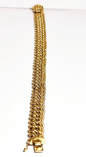 Bracelet Jonc en Or Jaune 18K 20.40 Grs