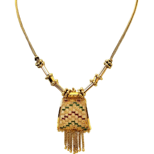 Collier Princesse Fantaisie en Or Jaune 22 carats 12.73 Grs