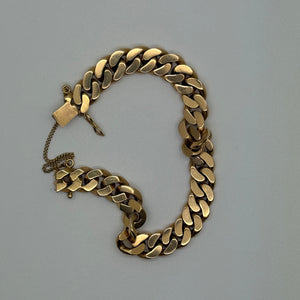 Bracelet Gourmette en Or Jaune 18K - 49.62g