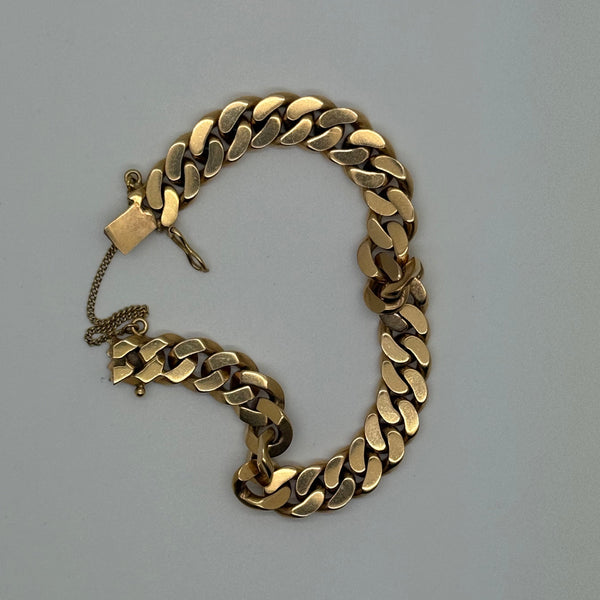 Bracelet Gourmette en Or Jaune 18K - 49.62g