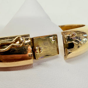 Bracelet Jonc en Or Jaune 18 K