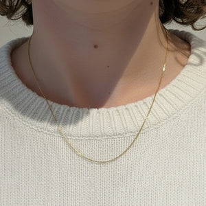 Collier Princesse Or Jaune 18K - 5.29 G Fermoir Anne
