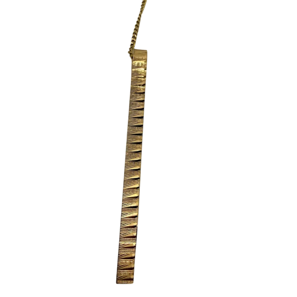 Pince à cravate en Or Rose 18K